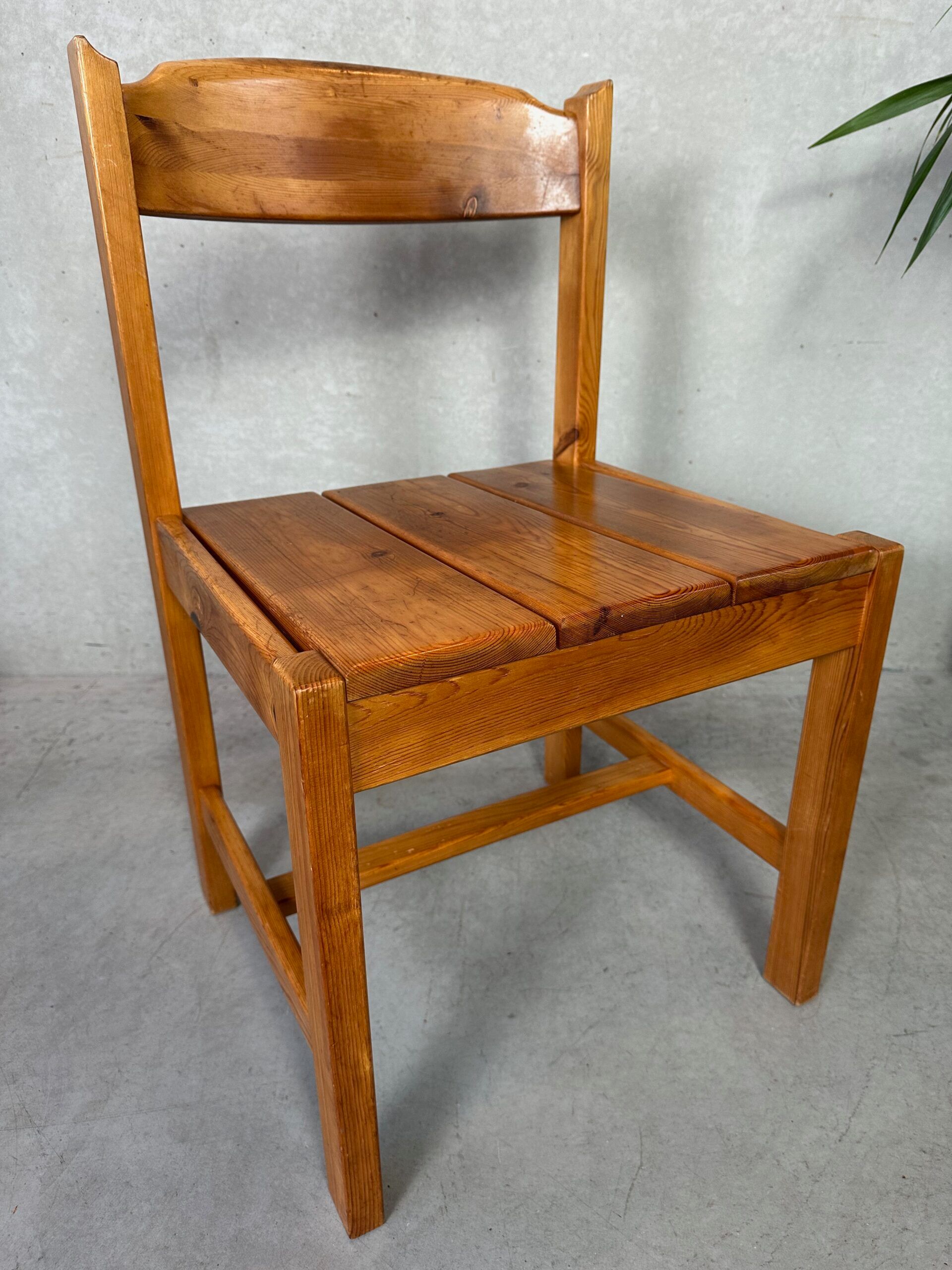 6x vintage dining chairs