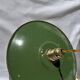 Vintage suspension pair in enamelled sheet metal retro factory style