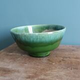 Planter, flower pot in glazed ceramic