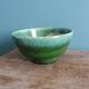 Planter, flower pot in glazed ceramic