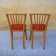 Pair of vintage bistro chairs