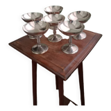 Metal ice cream cups