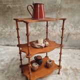 Antique etagère brocante side table plant table