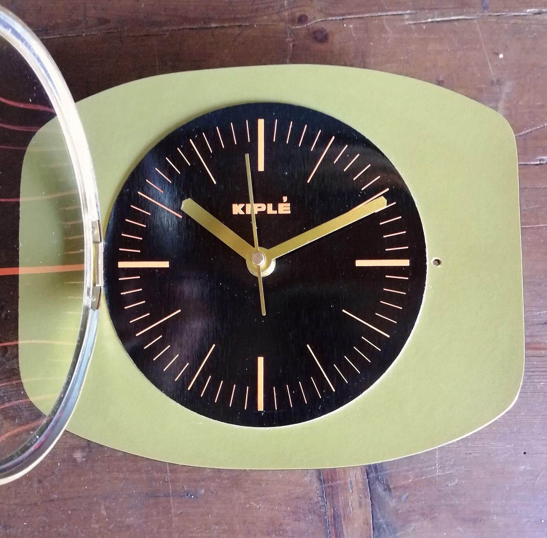 Vintage formica clock