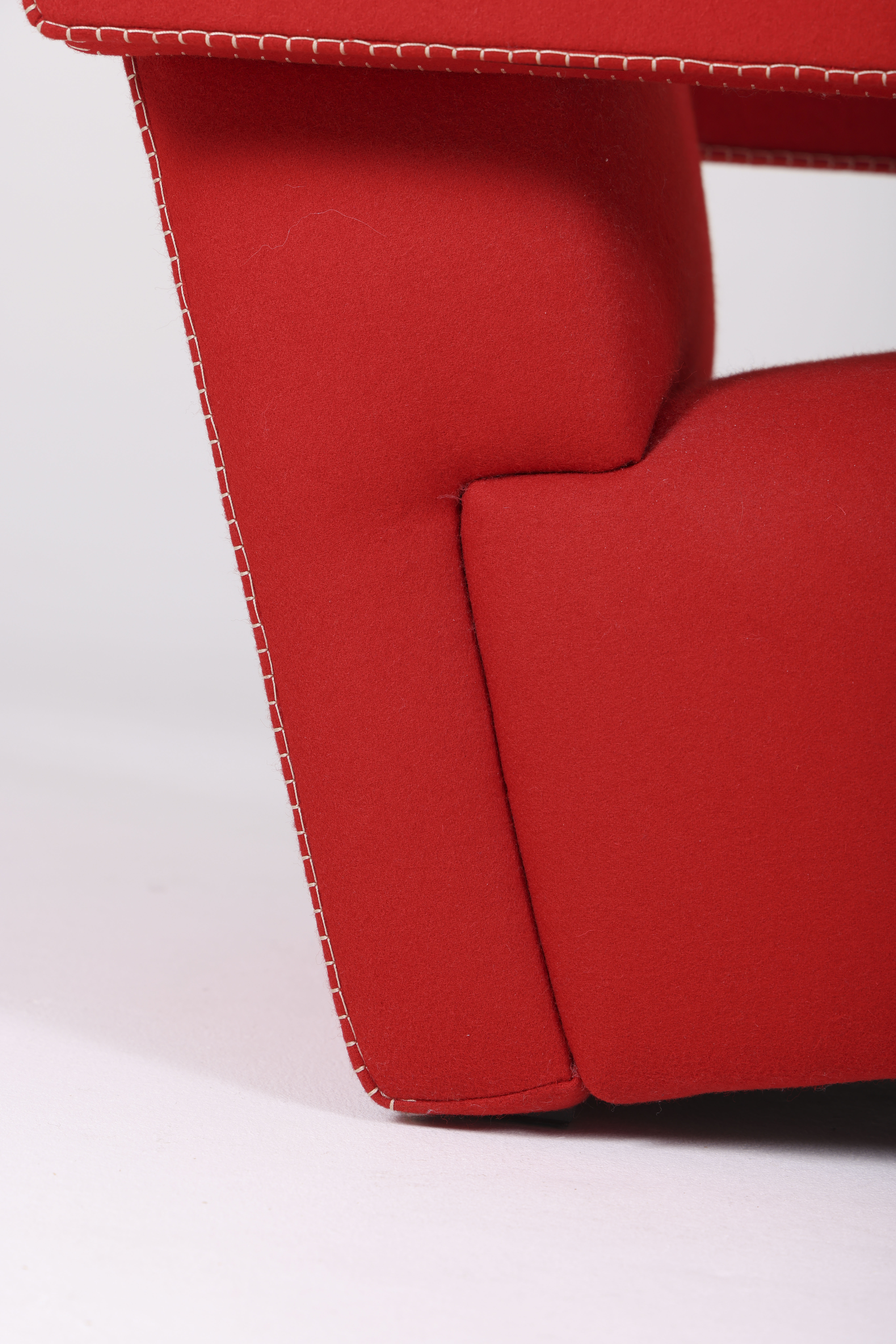 Utrecht armchair by Gerrit Reitveld edited by Cassina