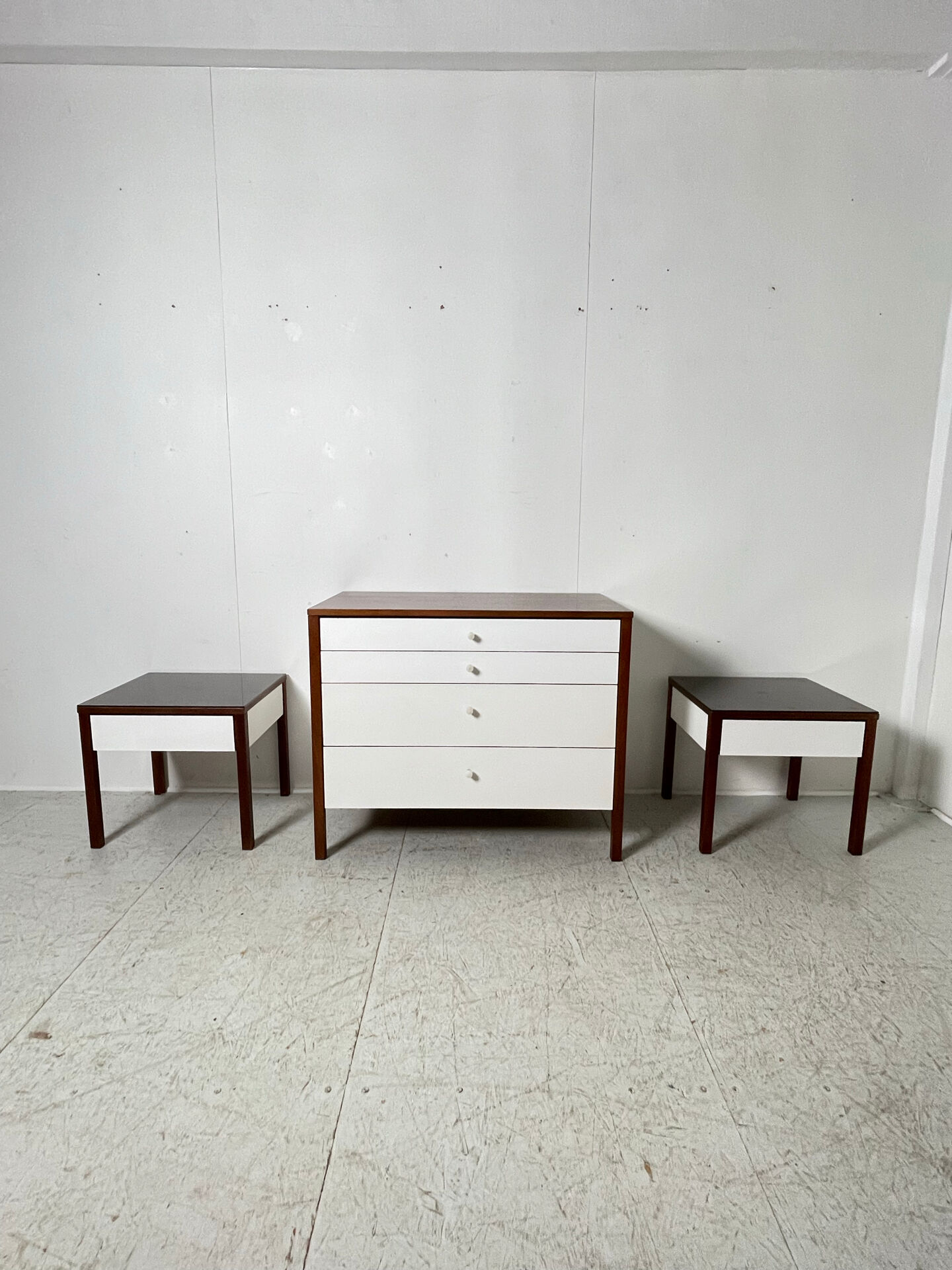 Pair of bedside tables 1970
