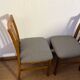 Lot de 4 chaises vintage bois