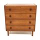 Scandinavian teak chest of drawers, Sweden, 1960