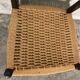 4 danish chairs wood and strings