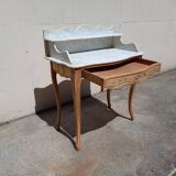 Toilet table, marble top