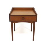 Scandinavian teak bedside table, Sweden, 1960