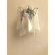 Set of Two "Rondini" Murano Glass Wall Sconces in Mazzega Style