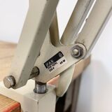 Vintage beige architect table lamp from fax, 1970s