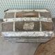 White patinated trunk