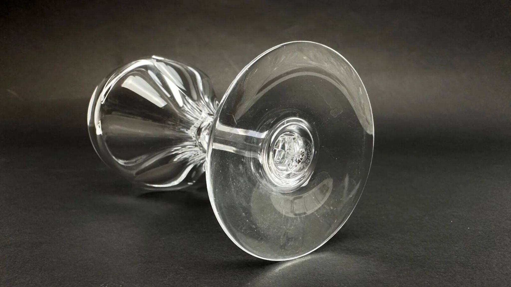 Baccarat, set of 9 port glasses model Duchesse de Dino