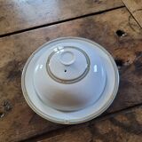 Pillivuyt Porcelain Butter Dish with Geometric Design