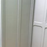 Black parisian wardrobe made of solid wood