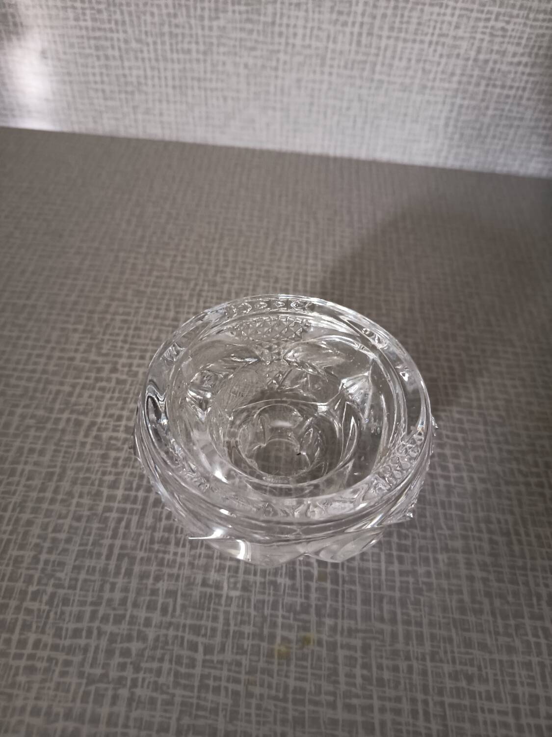 Baccarat crystal candlestick