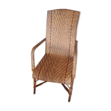 Rattan armchair