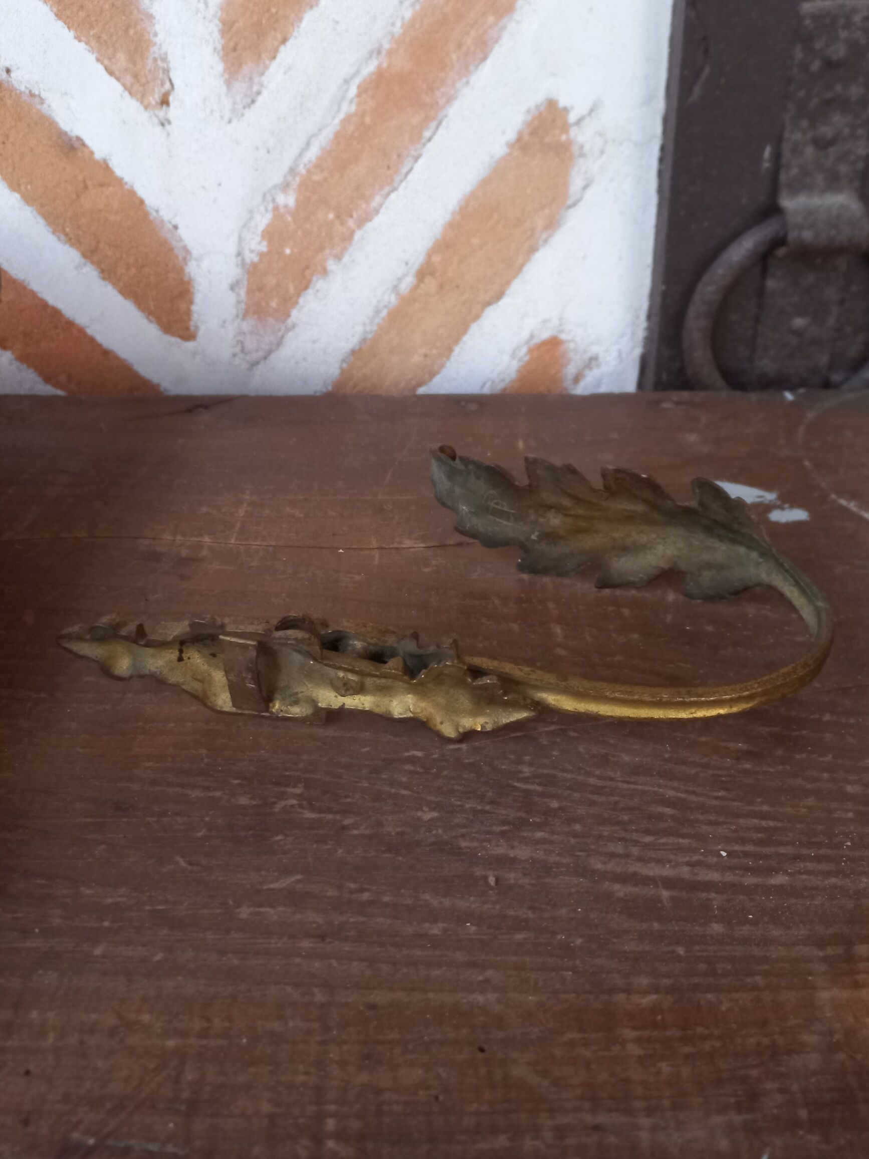 Bronze hook early twentieth century