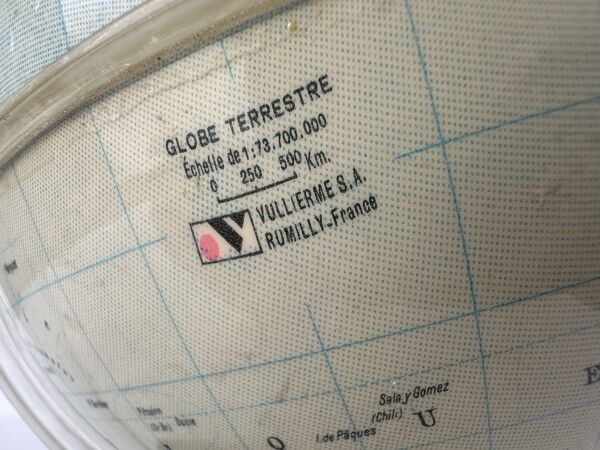 Globe vintage (lampe) – Globe Terrestre