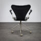 Arne Jacobsen Model 3217 office chair for Fritz Hansen, first edition, 1950s