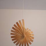 Nautilus bamboo pendant light