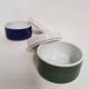 Vintage ceramic pot set with signed lid