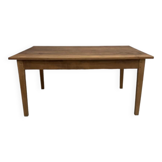 Table de ferme en pin 160 x 110 cm