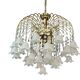 Vintage Murano glass chandelier and tassels circa 1970