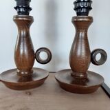 Pair of bedside lamps
