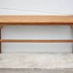 Vintage wooden console, wooden furniture, console table, interior decoration