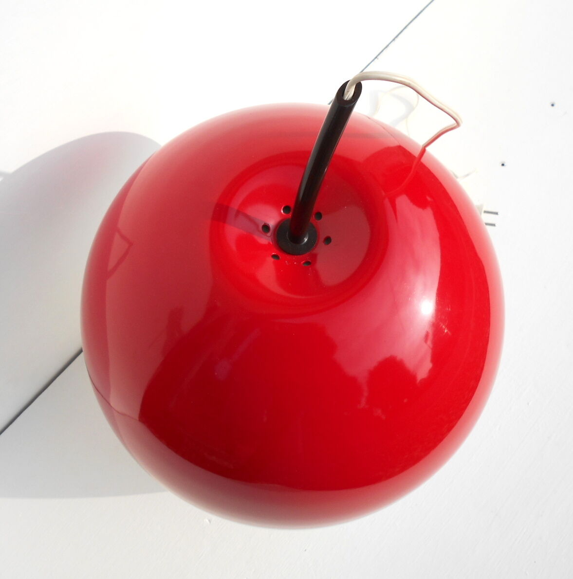 Big Apple desk lamp by Selenova 1960s