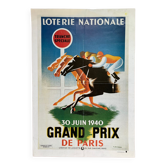 Poster Grand Prix Equestre de Paris 1940