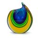 Masterpiece Murano – Vase "Sommerso" par Luigi Onesto – Signé & Étiqueté