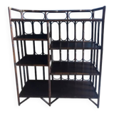 60s / 60s bamboo rattan shelf
