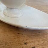 Creil and Montereau porcelain sauce boat