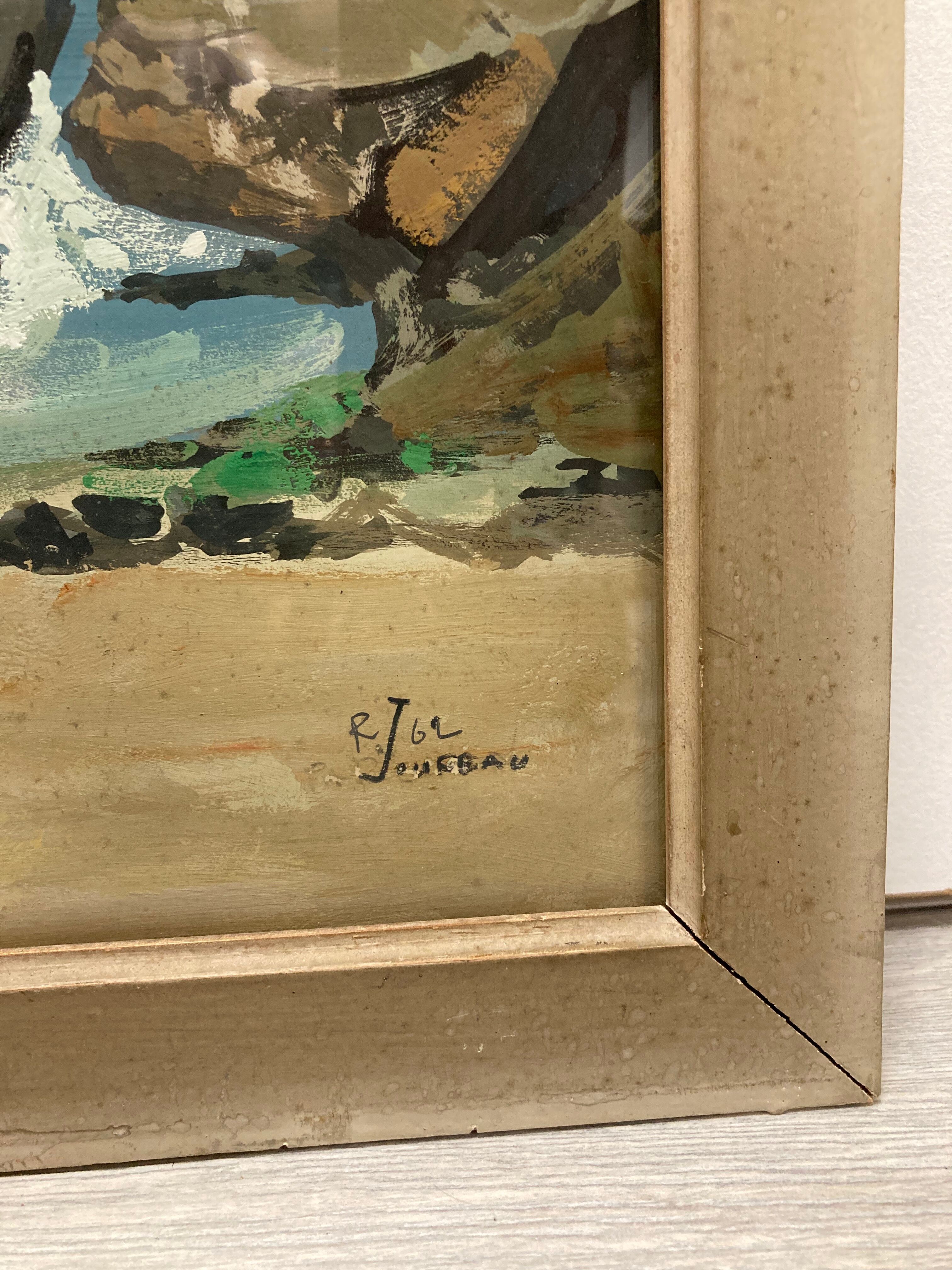 Vintage Quiberon Painting