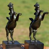 Horse bookends