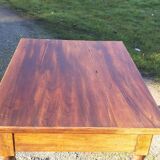 Walnut table 19th 1 drawer