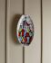 Multicolor Hand-Painted Ceramic Wall Plate, Vintage Studio, Italian 1970s Mid-Century Design