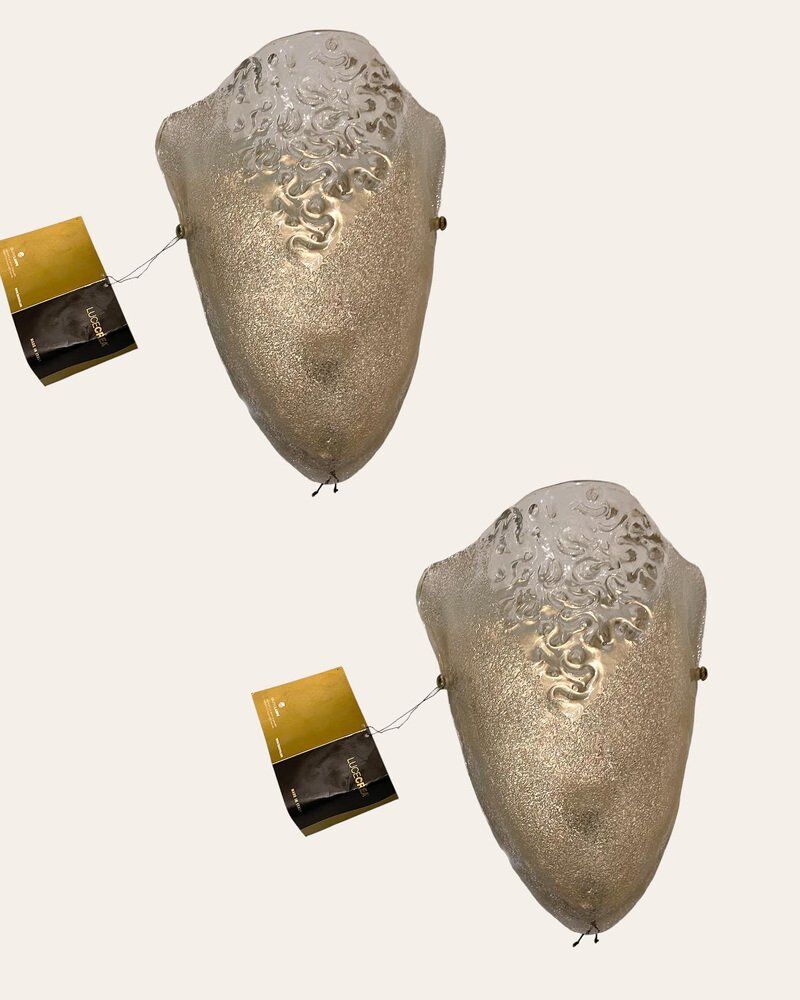 Murano Glass Sconces, 1980