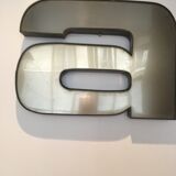 Letter a. of vintage sign