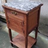 vintage bedside table