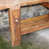 Wooden workbench