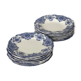 Lot de 16 assiettes Dordrecht BFK