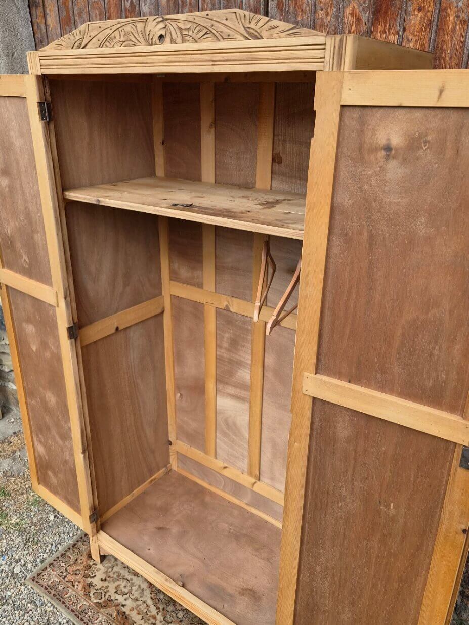 Renovated antique Parisian wardrobe/closet | Clotilde