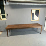 Farmhouse table "Dark Brown", spindle legs XXL 300 X 90 cm