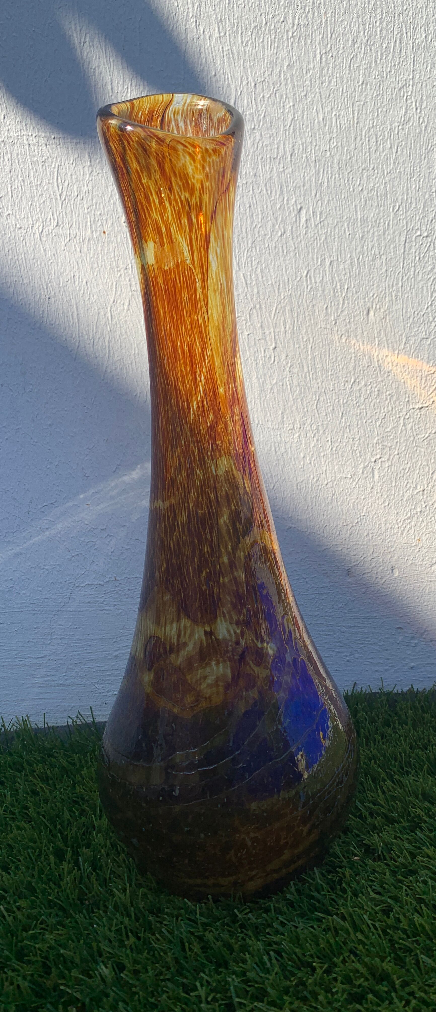 Jean-Claude Novaro blown glass vase