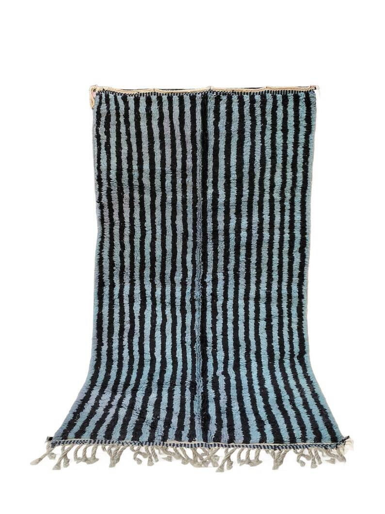 Handmade Berber wool rug, 150/250cm